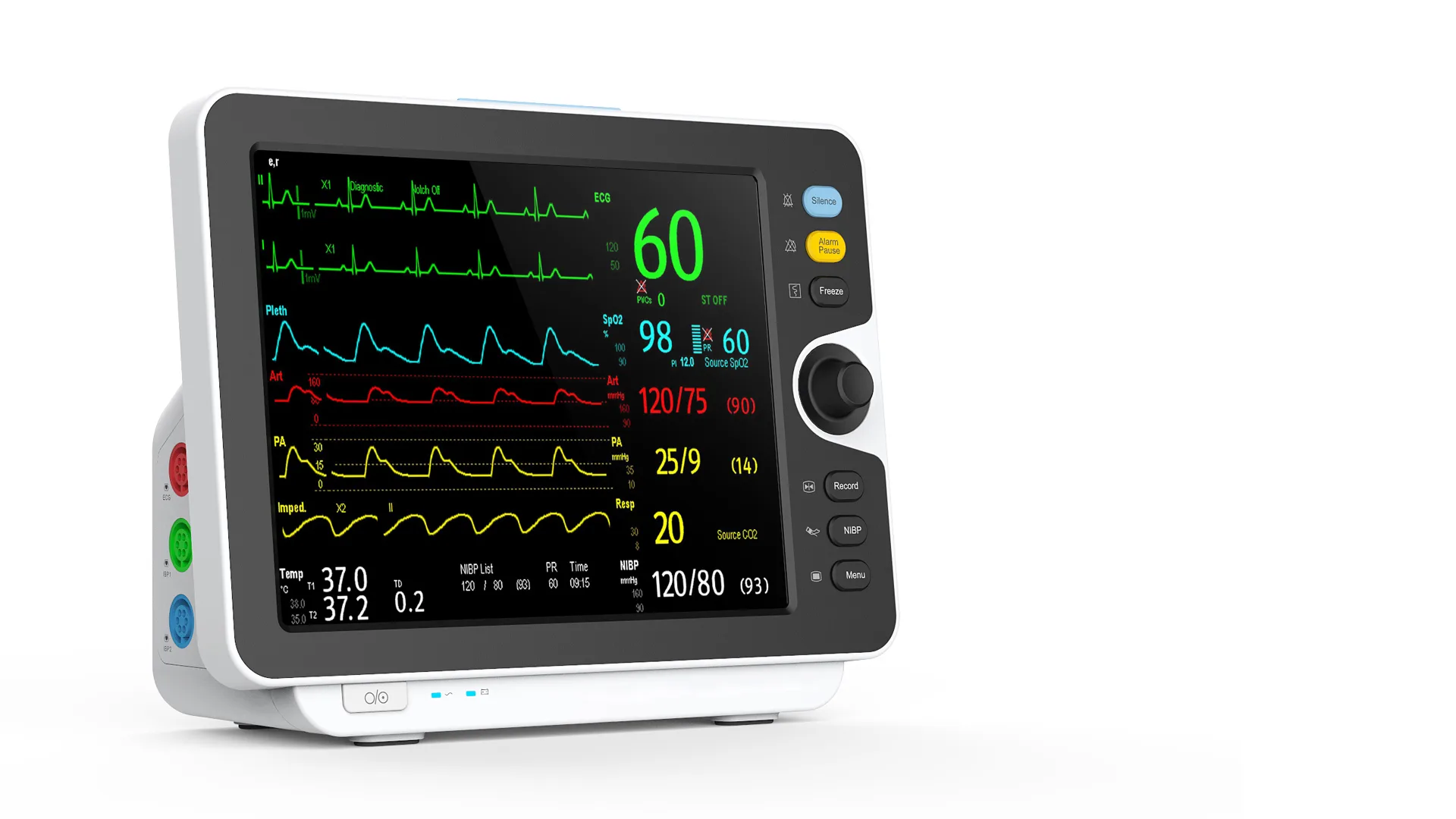 YK-8000B Multiparameter Patient Monitor — image 2