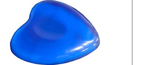 Gel Heart-Shaped Head Cushion