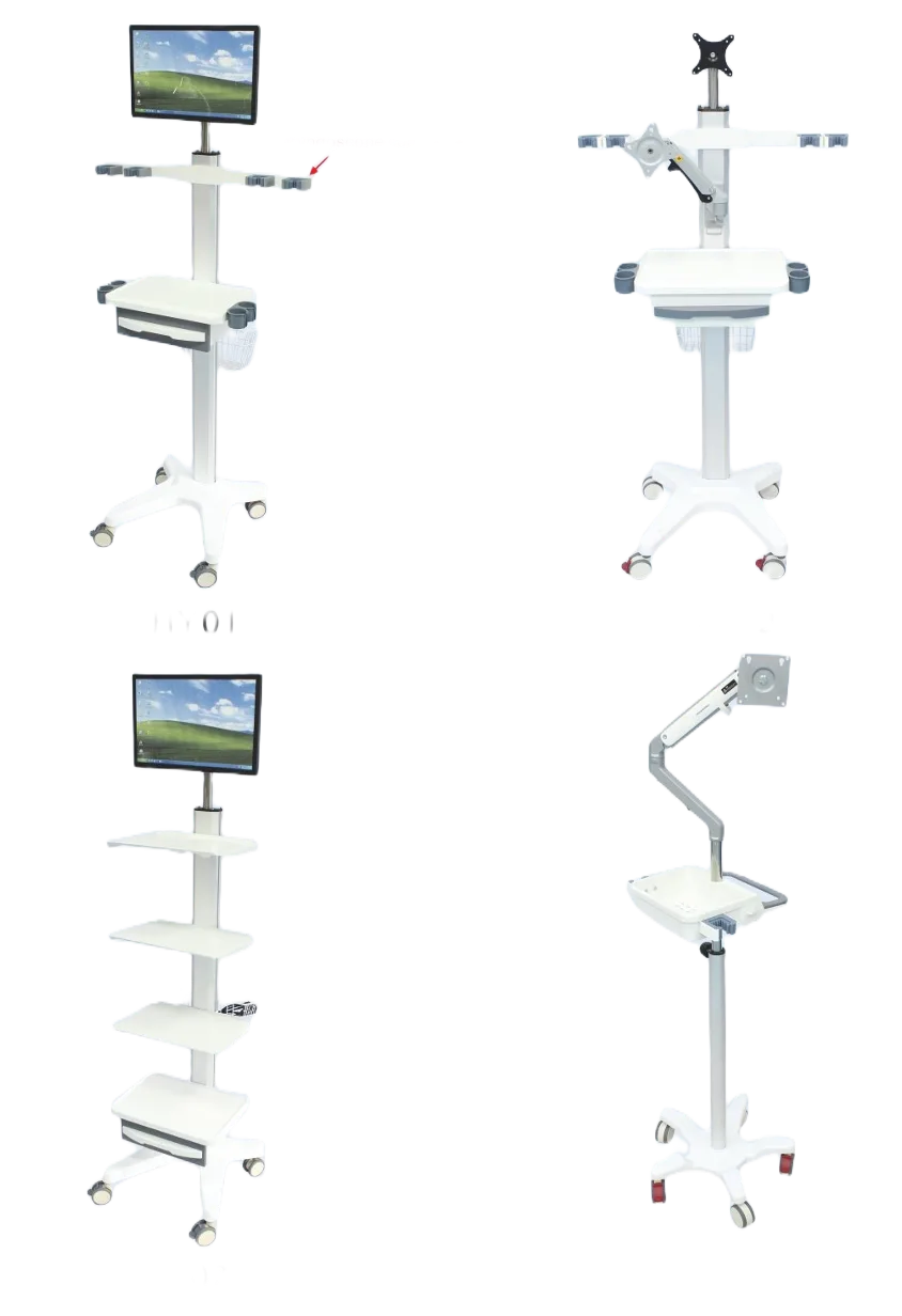 Medical Laryngoscope & Monitor Mobile Trolley Series – HY01, HY02, HY03-2, HY03-3