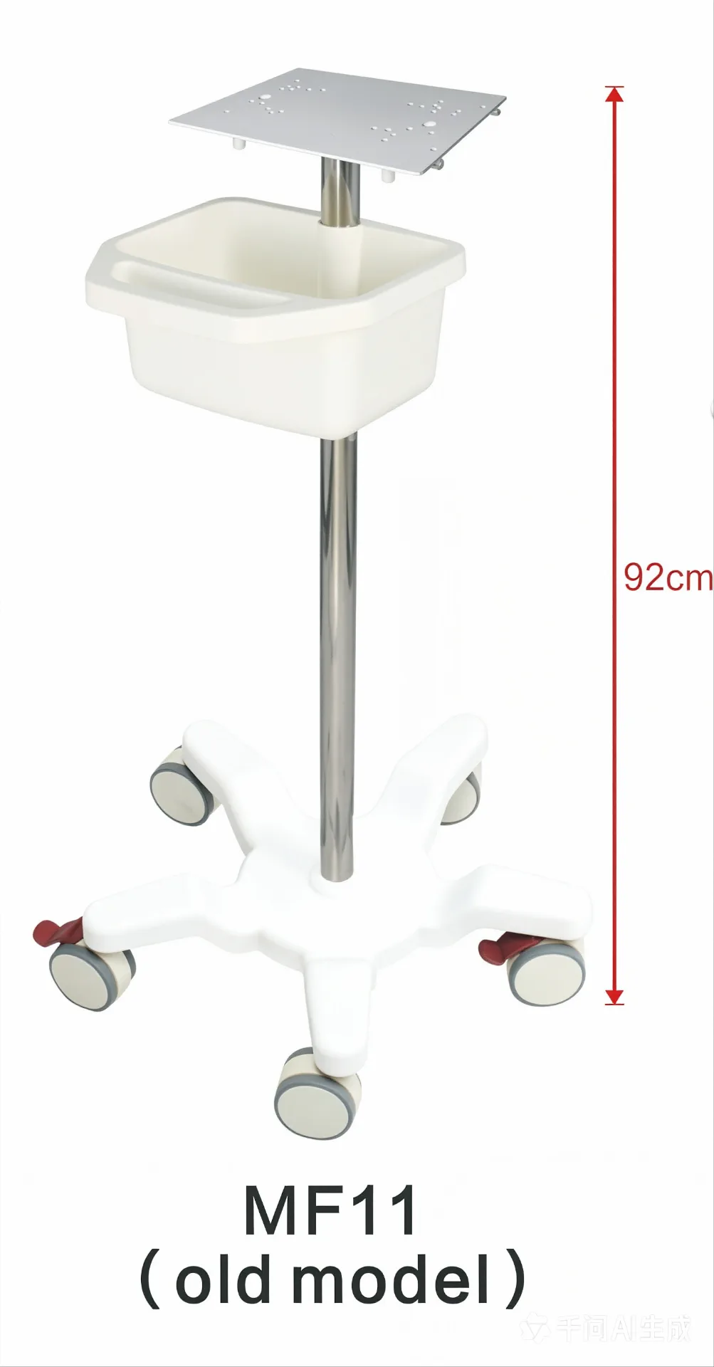 Monitor Trolley & Stand | MF Series Mobile Clinical Workstation by Red Sun Medizone — image 6