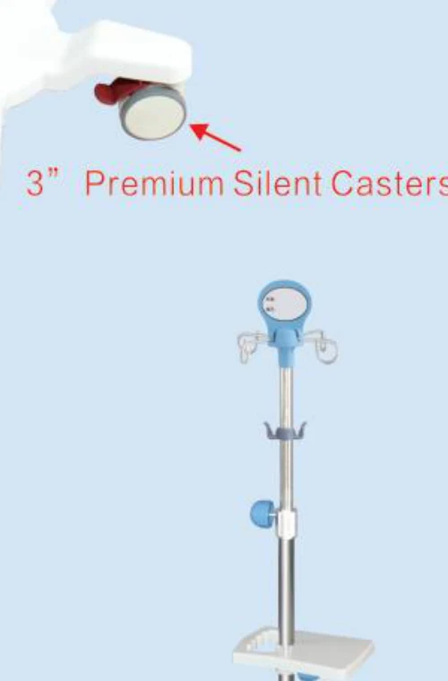 Pump Infusion Stand | F & GF Series Mobile IV Pole by Red Sun Medizone — image 9
