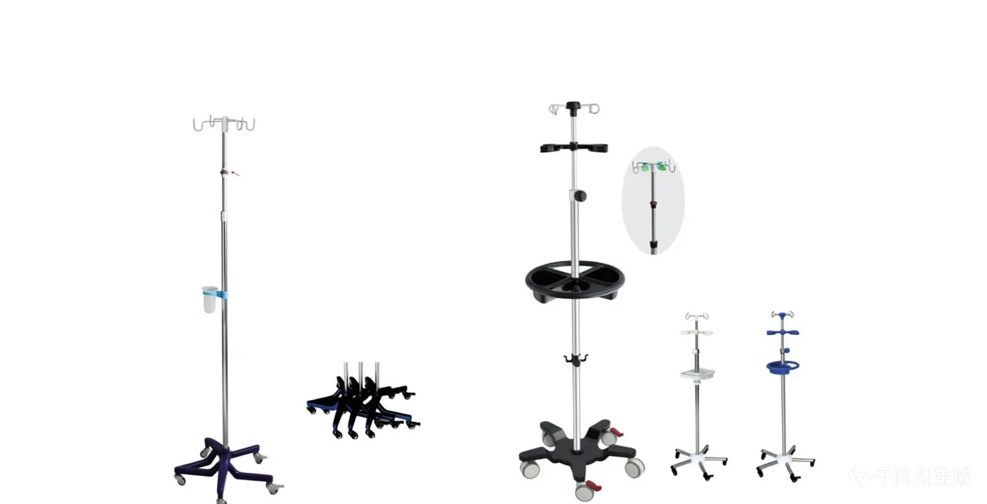 High-End Infusion Series: Premium IV Stands & Medical Pole Systems — image 3