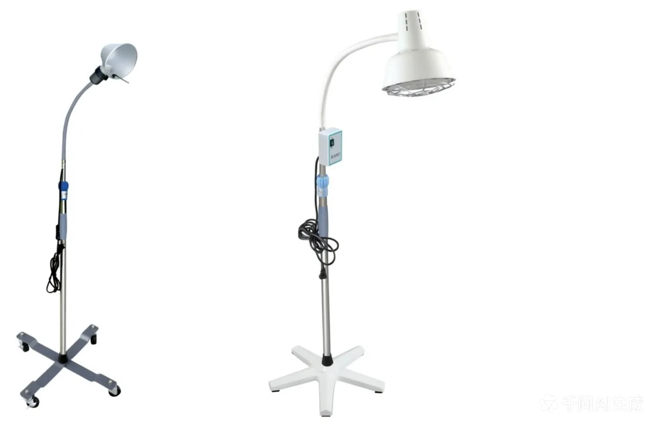 Medical-Grade Infrared Therapy & Warm Grill Lamp Stands