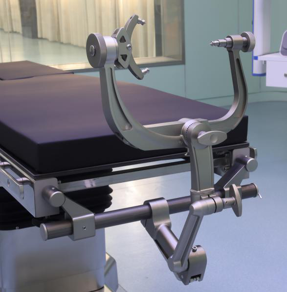 Three-Point Skull Clamp System for Neurosurgery