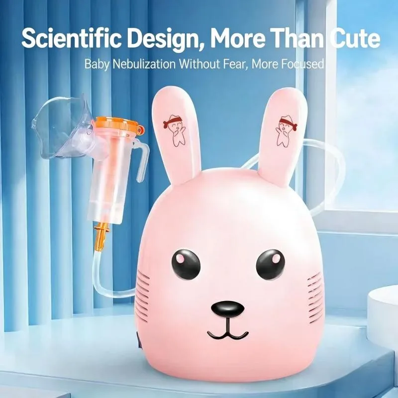 603C Cartoon Rabbit Air Compressing Nebulizer — image 3