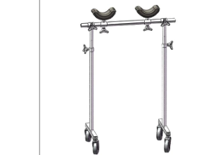 Dressing-Change Leg Racks & U-Shaped Carbon Fiber Image Head Frame — Lower-Limb Support and Intraoperative Imaging Solutions — image 4