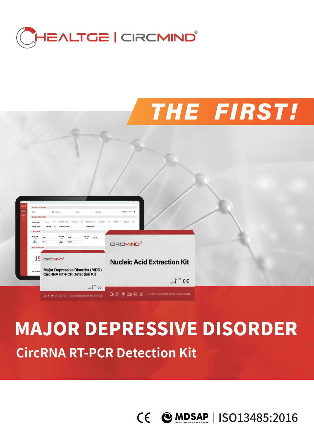 Major Depressive Disorder (MDD) CircRNA RT-PCR Detection Kit