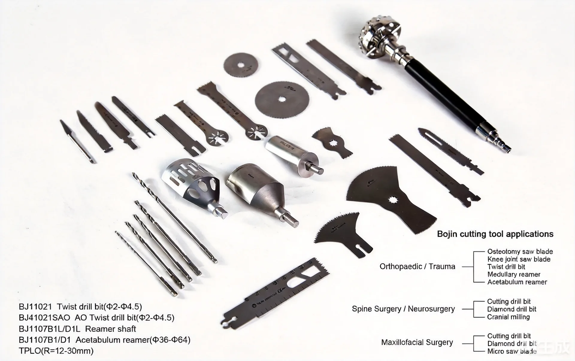 BJ11021 Twist Drill Bit — Orthopedic Surgical Drill Bit